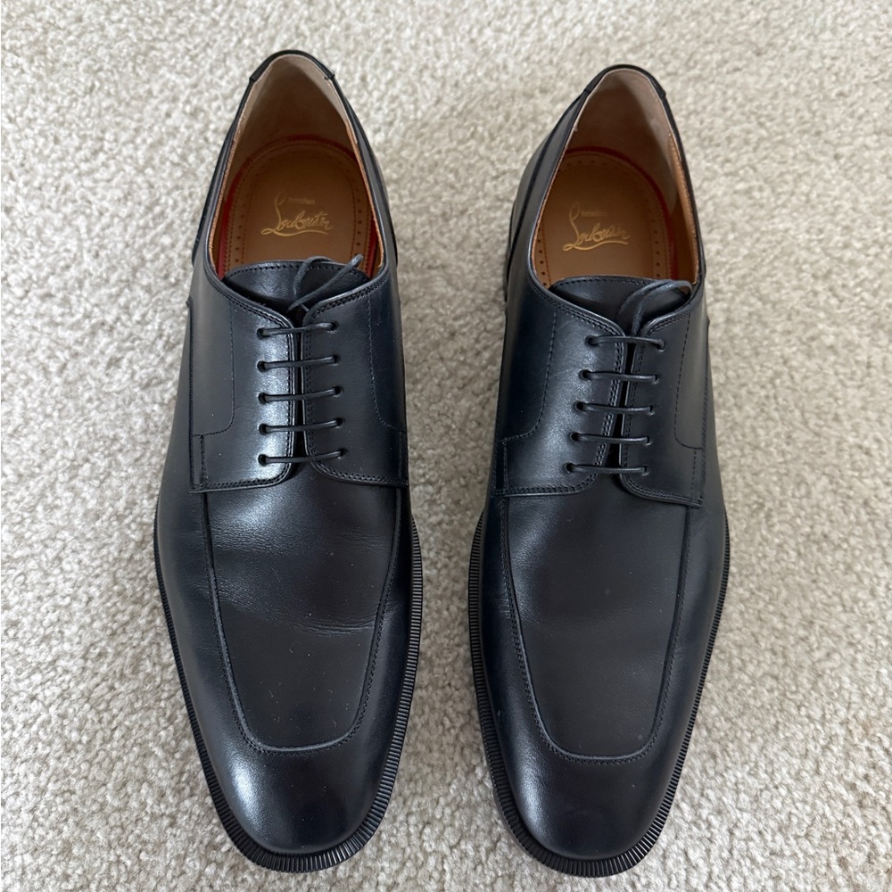 Christian Louboutin Elegant Black Oxfords